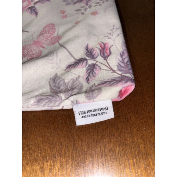 AlvaBaby Wet Dry Zippered Two Compartment Diaper Pouch Bag Waterproof Pink - Picture 6 of 9